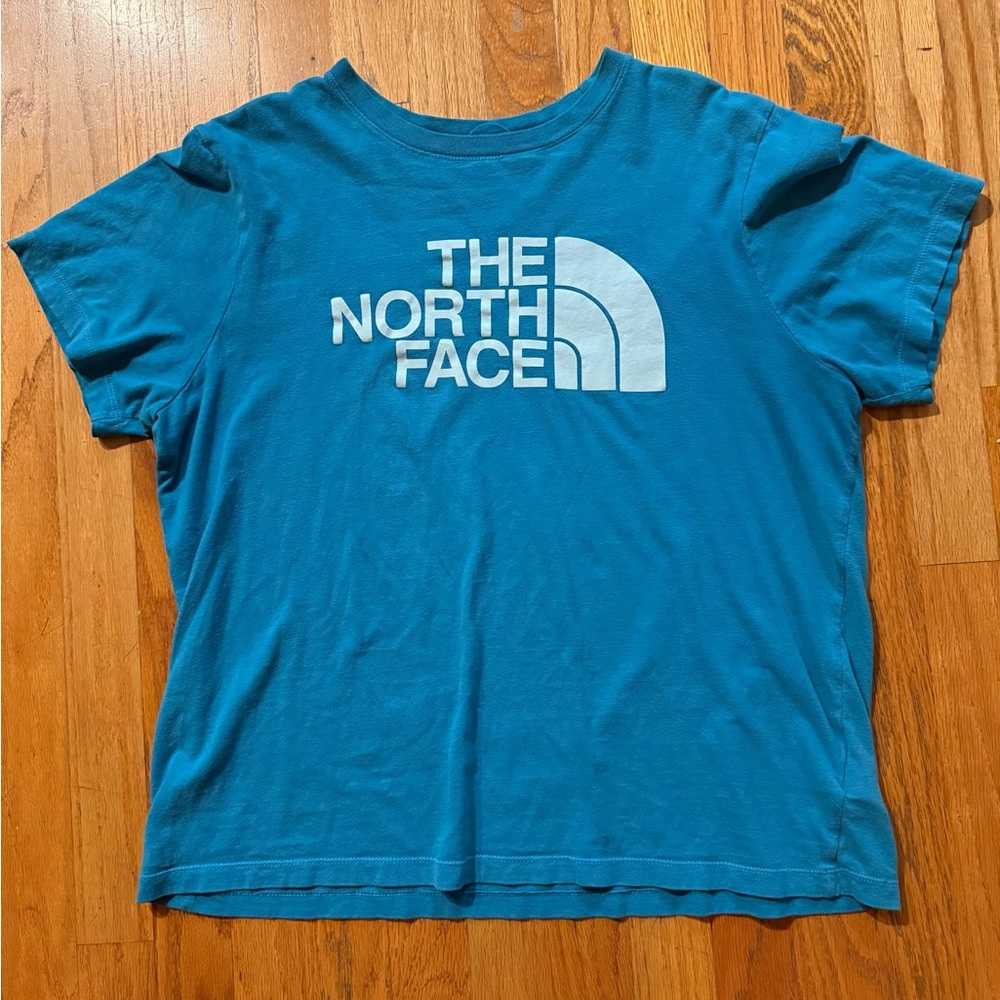The North Face Women’s Turquoise Blue Short Sleeve Half Dome Tee